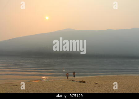Smokey Mabel Lake Stockfoto