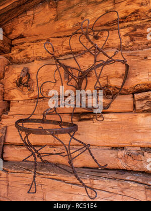 Rock Creek Ranch, Desolation Canyon North von Green River, Utah. Stockfoto