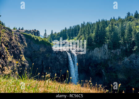 Snoqualmie Falls Stockfoto