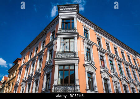 Fassade in Meißen Stockfoto