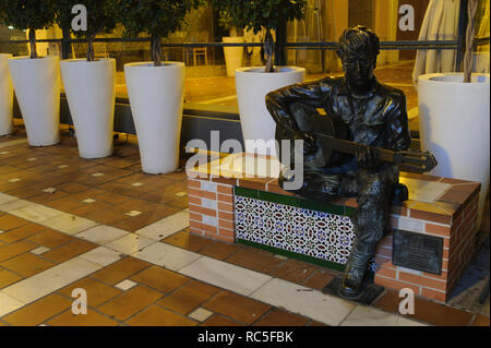 Statue zum Gedenken an John Lennon und Strawberryfields Forever Stockfoto