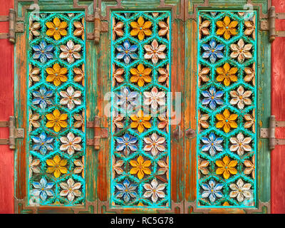 In buddhistischen Tempel in Busan, Südkorea, Asien Stockfoto