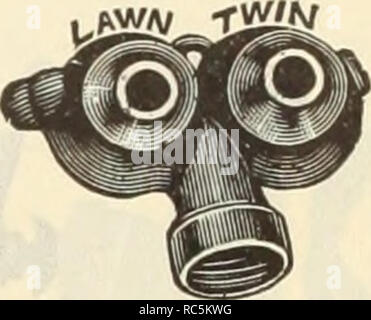 . Dreer's Mitte Sommer Katalog 1914. Blumen Samen Kataloge ; Obst ; Gemüse Samen Samen Kataloge Kataloge; Baumschulen (Gartenbau) Kataloge; Gartengeräte und Zubehör Kataloge. Neue Kometen Rasen Sprinklerschutz Dieses ist eine Turbine lawn Sprinkler, besonders für große Rasenflächen ausgelegt. Messing. , $ 3 60 Kalifornien Lawn Sprinkler Dieses ist einer der beliebtesten und Zierpflanzen Rasensprenger seiner Art, und verteilt das Wasser über eine große Fläche. Am Stand 12 Zoll hoch. ... $ 1 00" "Nickel top, 12 cm hoch. 125. Rasen/Sprinkler die beste auf dem Boden zu legen. Stark, einfach, und wird n Stockfoto
