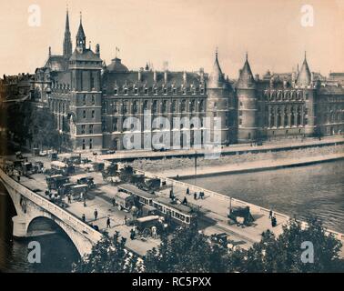 "Paris. - La Conciergerie. - LL, c 1910. Schöpfer: Unbekannt. Stockfoto