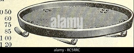 . Dreer's Garten Kalender: 1903. Samen Kataloge; Baumschulen Kataloge; Gartengeräte und Zubehör Kataloge; Blumen Samen Kataloge; Gemüse; Früchte Samen Samen Kataloge Kataloge. 14" 12" 16" 14 18 16 20 18 22 " 20. Holzfaser Untertassen. Zellstoff Vasen. Für Schnittblumen; gepflegte, attraktive und wasserdicht. Art.Nr. Durchm. Tiefe. Jede. Doz. 13 in., 0 $ 45 $ 4 80 51 "4J" 4" 3" 40 4 20 35 3 60 30 3 00 25 2 40. Dutzend. Jede. Dutzend. 4 in., 6 cts. 65 cts. 9 in 9 cts. $ 100 5" 7" 70" 10" 10" 105 6" 8" 85 & Stockfoto