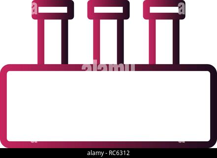 Vektor Chemie Set Symbol Stock Vektor