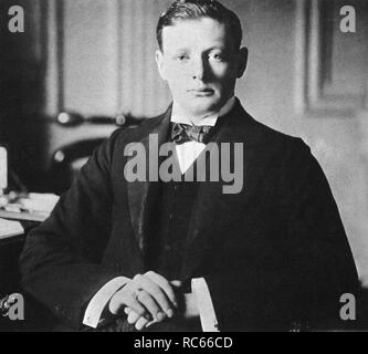 Winston Churchill, Konservative M.P. für Oldham, 1901 Stockfoto