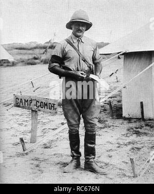 Winston Churchills Bruder Jack bei den Dardanelles. Mai 1915 Stockfoto