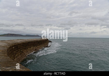 Lyme Regis in Dorset. Stockfoto