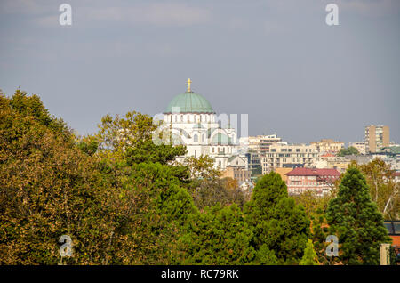 Saint Sava Kirche, Belgrad, Serbien Stockfoto