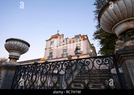 Marques de Pombal Palace - Palácio do Marquês de Pombal, Oeiras, Portugal, Europa Stockfoto