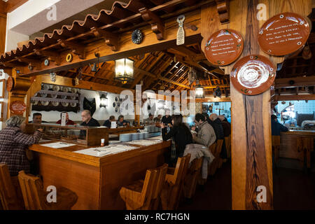 Restaurant Manjar Do Marques Pombal in Portugal, Europa Stockfoto