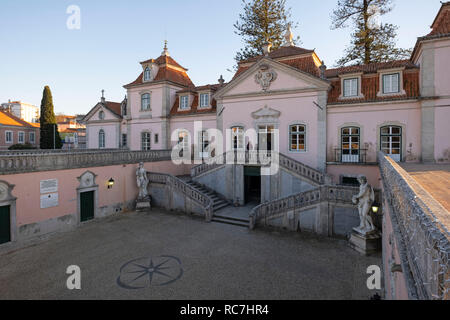 Marques de Pombal Palace - Palácio do Marquês de Pombal, Oeiras, Portugal, Europa Stockfoto