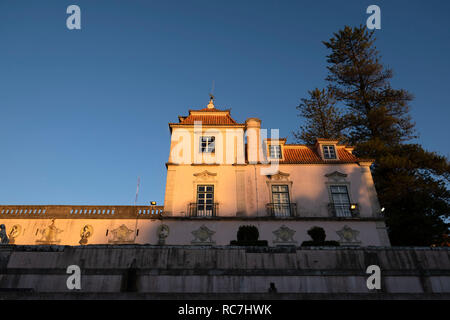 Marques de Pombal Palace - Palácio do Marquês de Pombal, Oeiras, Portugal, Europa Stockfoto