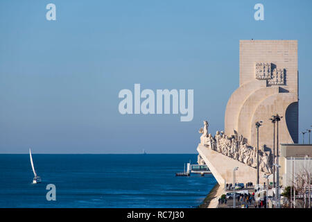 Das Padrão Dos Descobrimentos in Belém, Lissabon, Portugal Stockfoto