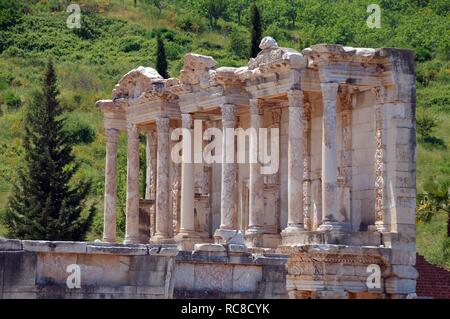 Antike Stadt Ephesos, Türkei, westlichen Asien Stockfoto