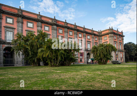 Der königliche Palast Capodimonte in Neapel, Italien Stockfoto