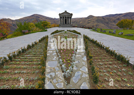 Hellenistische Tempel von Garni in der Stadt Garni, Armenien Stockfoto