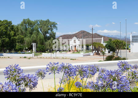 Bon Courage Weingut, Route 62, Robertson, Western Cape, Südafrika, einem beliebten Weingut im Breede River Valley Stockfoto