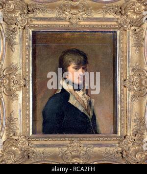 Napoléon Bonaparte. Museum: private Sammlung. Autor: Cossia, Francesco. Stockfoto