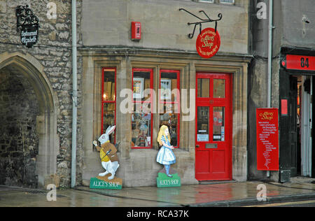 Alice's Shop, St. Aldate's, Oxford Stockfoto