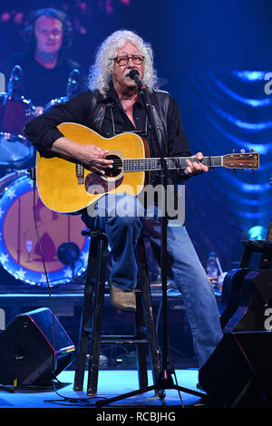 Stuart, FL, USA. 14 Jan, 2019. Arlo Guthrie führt am Lyric Theatre am Januar 14, 2019 in Stuart, Florida. Quelle: MPI04/Medien Punch/Alamy leben Nachrichten Stockfoto