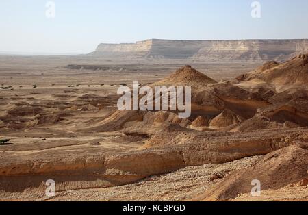 Landschaft der nördlichen Dhofar, Oman, Arabische Halbinsel, dem Nahen Osten, Asien Stockfoto