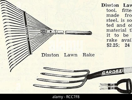 . Dreer von 1950. Samen Kataloge; Baumschulen Kataloge; Gartengeräte und Zubehör Kataloge; Blumen Samen Kataloge; Gemüse; Früchte Samen Samen Kataloge Kataloge. Gardex spading Gabel. Aus einem Stück Edelstahl geschmiedet, die 11 "Zinken sind rund Spitz und dreieckigen für einfache Eindringen in den Boden geformt. $ 2.25. Postpaid, $ 2.50. Garten Spaten GSUD. Einen stabilen, gut-gebildet, square-garten Spaten mit D-Griff aus Metall. $ 2,25, Postpaid 2,50 $. Schaufel, runde Spitze,, langer Griff. Hat eine Klinge 9x 12 in. und einem langen Griff. $ 2,25, Postpaid 2,50 $. Schaufel, runde Spitze, Stockfoto