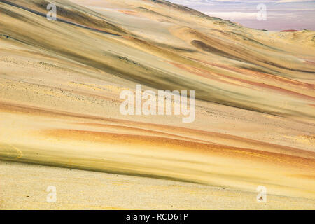 Erkunden Sie die Dünen der Wüste Reserva Natural Paracas, Peru Stockfoto