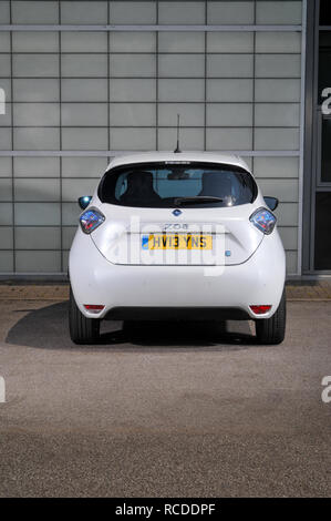 2013 Renault Zoe kompaktes Elektrofahrzeug (EV) Stockfoto