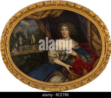 - Françoise Athénaïs de Rochechouart, Marquise de Montespan (1640-1707). Museum: private Sammlung. Autor: MIGNARD, Pierre. Stockfoto