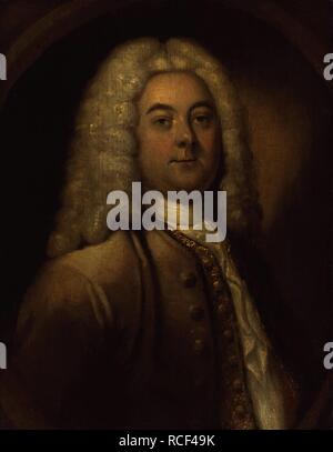 Georg Friedrich Händel (1685-1759). Museum: private Sammlung. Autor: anonym. Stockfoto
