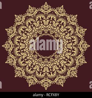 Elegante Vector Ornament im klassischen Stil Stock Vektor
