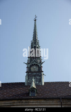 Wittenberg ist eine Stadt mit 50000 Einwohnern eine eng mit Martin Luther verknüpft und die protestantische Reformation hier mit der Stadt Halle. Luthers Sterben Stockfoto