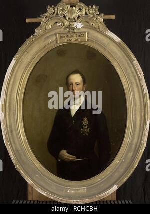 Albertus Jakob Duymaer van Twist (1807-87). Gouverneur - generaal (1851-55) Rijksmuseum SK-A-3803. Stockfoto