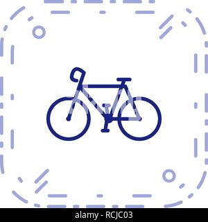 Vektor Fahrrad Symbol Stock Vektor
