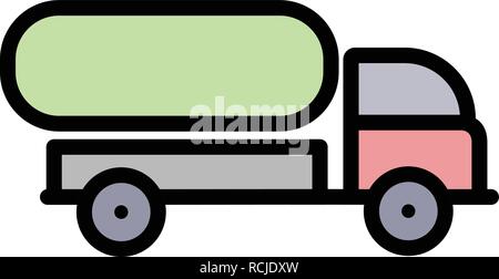 Vektor Tank LKW-Symbol Stock Vektor