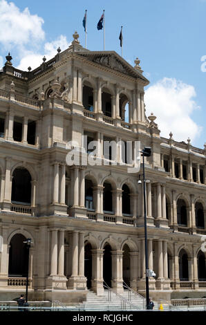 Das Treasury Building, Brisbane, Brisbane, Queensland, Australien Stockfoto