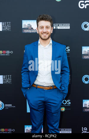 Los Angeles, USA. 10 Juni, 2018. Demetri York besucht Los Angeles griechischen Film Festival 2018 Orpheus Preisverleihung am 10. Juni 2018. Stockfoto