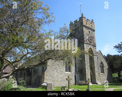 All Saints Church, Kirche, Süßwasser (Mai 2016) (2). Stockfoto