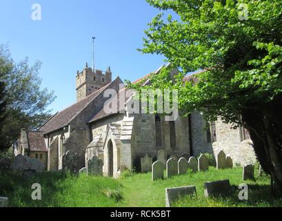 All Saints Church, Kirche, Süßwasser (Mai 2016) (7). Stockfoto