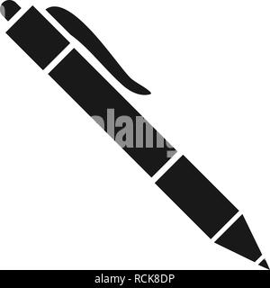 Stift -Symbol Graphic Design Template vector isoliert Stock Vektor