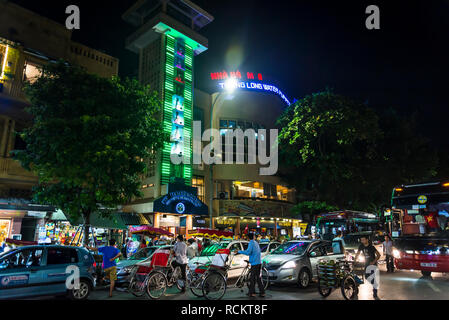 Thang Long Wasser Puppentheater, Hanoi, Vietnam Stockfoto