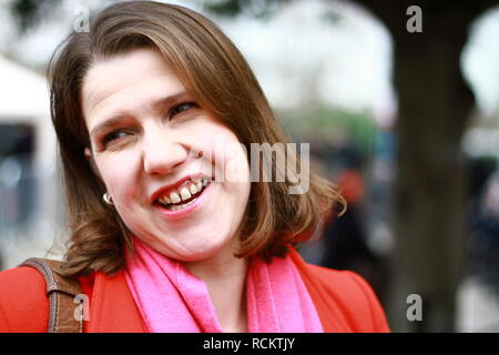 Jo Swinson in Westminster am 15. Januar 2019. Liberale MP. Joanne Kate Swinson CBE britischen liberaldemokratischen Mitglied des Parlaments. Der stellvertretende Chef der Liberaldemokratischen Partei. Lib Dems. Die britischen Politiker. Die britische Politik. Politik. Stockfoto