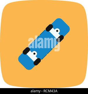 Vektor Skate Board Symbol Stock Vektor