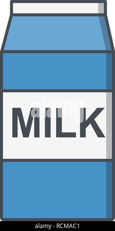 Vektor Milch Symbol Stock Vektor