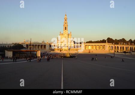 Das Heiligtum in Fatima, Portugal Stockfoto