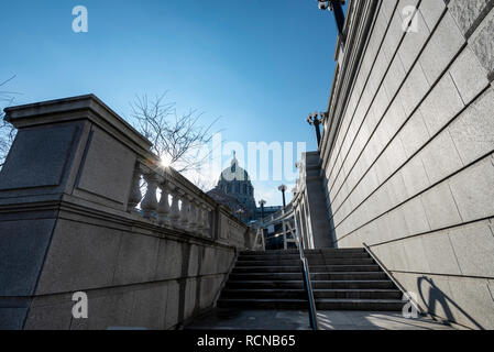 Harrisburg, USA. 15. Januar, 2019. Pennsylvania State Capitol Building. Chris Baker Evens/Alamy Leben Nachrichten. Stockfoto