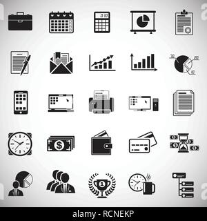 Die Symbole auf dem weißen Hintergrund für Grafik- und Webdesign, modernen einfachen Vektor unterzeichnen. Internet Konzept. Trendy Symbol für Web site Design web-Taste oder Mobile. Stock Vektor