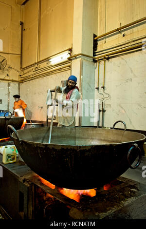 Indien 2018 Neu Delhi Gurudwara Bangla Sahib, Delhi größte Sikh Tempel. Stockfoto